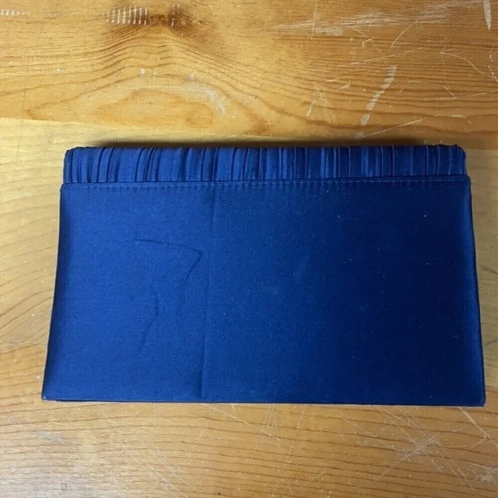 Lord and Taylor Navy Clutch - Picture 2 of 4